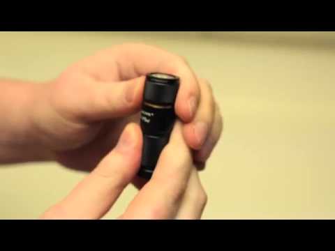 NiteCore SENS Mini 170 Lumen Micro Flashlight from ThinkGeek   YouTube