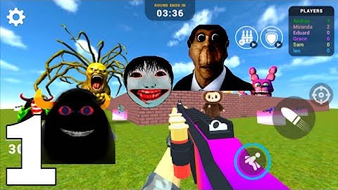 Nextbot Horror Shooter in the Backrooms | Gameplay Walkthrough (Part 1)