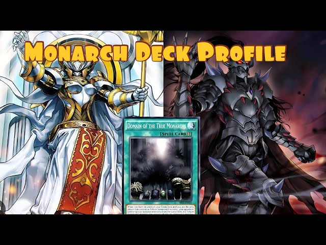 yugioh monarch deck Domain Monarch Deck Tenacity Return Pantheism Kuraz Yugioh