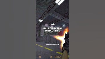 Counter-Strike was ORIGINALLY a MOD? #shorts #gaming #didyouknow #counterstrike #csgo #halflife