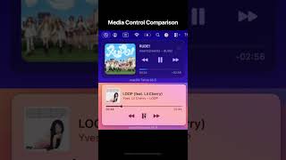 Media Control: macOS Tahoe 26.5 vs macOS Sequoia 15.4 #macOS #LiquidGlass