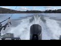 Mercury 200 hp Four Stroke test Part 2 (On plane)