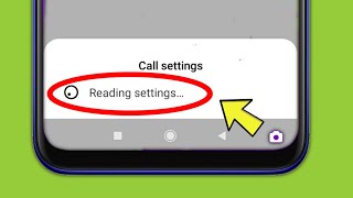 Fix Reading Setting | Call Waiting | Call Forwarding & Call barring | not turning on Android phone