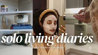 day in the life of a homebody living alone 🫶🏽 | solo living diaries ep. 3