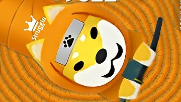 I reached 63,000+points on snake.io in the shortest possible time🐍Ninja Dog🐍Snake Struggle