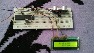 Information Interfacing PIC16F877A with HC-SR04 ultrasonic sensor distance meter Update