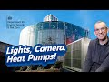 How do heat pumps power the British Film Institute?