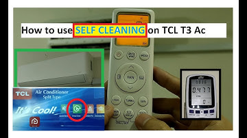 How to use Auto Clean Feature in TCL T3 AC | TCL Self Cleaning Process Review