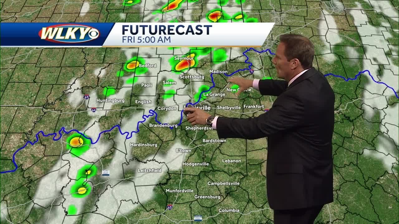 Quiet Tonight, Strong To Severe Storms Possible Tomorrow - YouTube