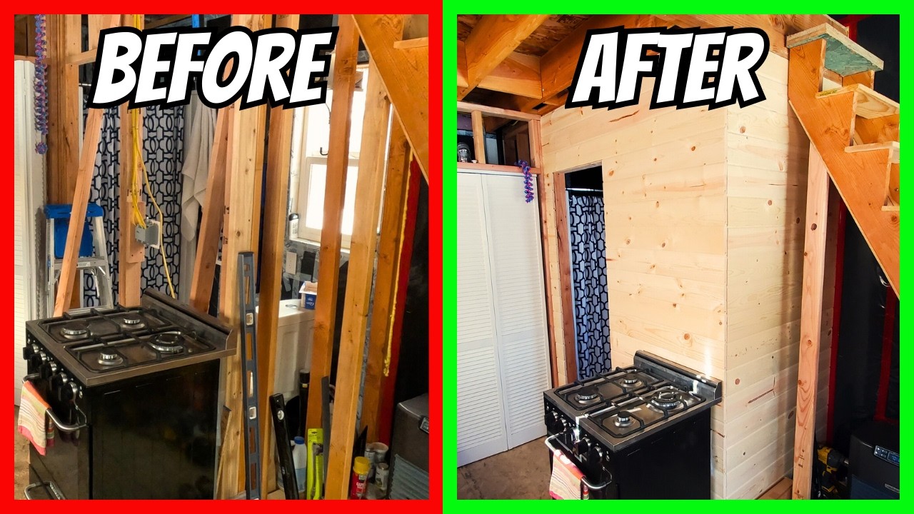 Alaska Cabin Transformation: Tongue & Groove Walls After Years Unfinished (Winter Struggles!)