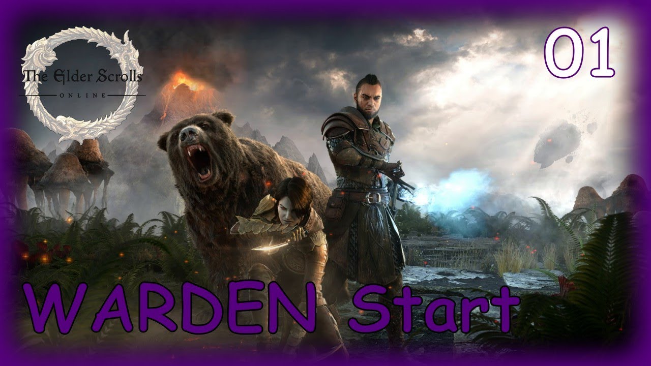 THE ELDER SCROLLS ONLINE SUMMERSET Gameplay Walkthrough WARDEN START (No Commentary) #1