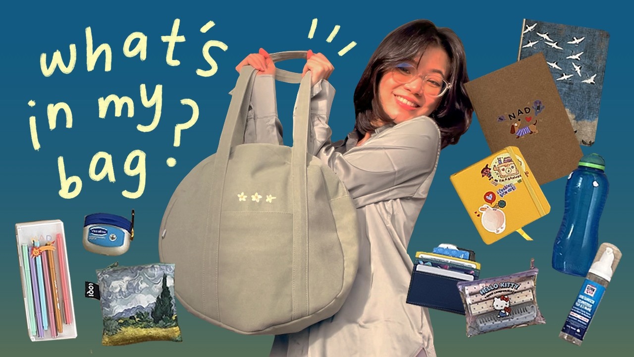 what's in my bag ☀️(art girly edition)