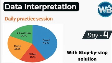 Data Interpretation || DI || Pie chart , Graph, Arithmetic, Table, Line DI || Day - 4