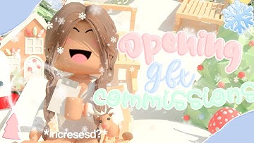 OPENING GFX *COMMISSIONS*☃️ || aurvilla