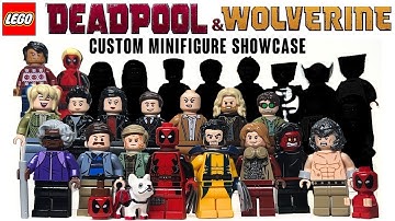 LEGO DEADPOOL and WOLVERINE Custom Minifig SPOILERS Showcase