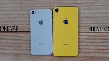 Apple iPhone 8 vs iPhone XR - SPEED TEST!!!