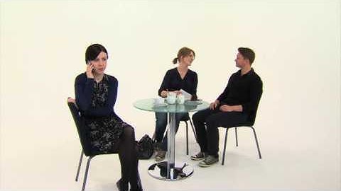Cutting Edge Intermediate | Unit 1 | Language Live: Keep the conversation going - In a café