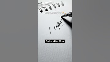 Subscribe now🙂 #calligraphy#handwriting#signature #ytshorts #stylishname#art#subscribe#youtubeshorts
