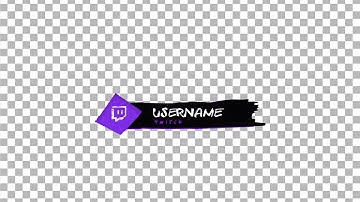 Twitch Pop-up Follow Animation for Streamers & Content Creators // Social Media Lowerthird