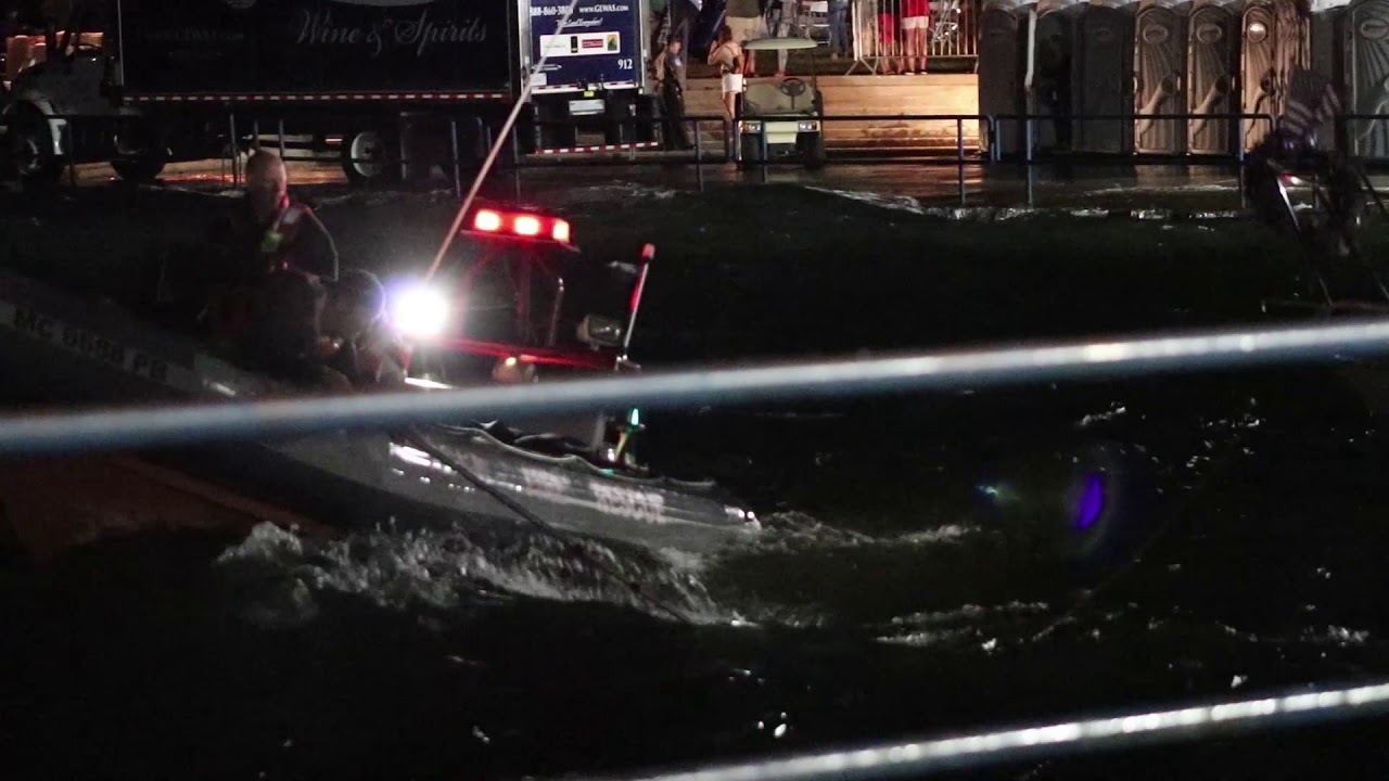 Boat Rescue at Traverse City Cherry Festival 2019 YouTube