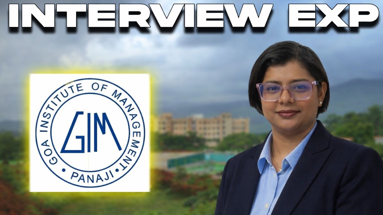 Анализ собеседования в GIM Goa MBA 2026–2027 | Вопросы для групповой дискуссии, опыт и советы | A...