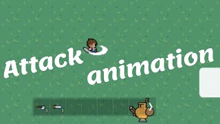 How to make Attack animation using Game UI  - Julian editor tutorial screenshot 2