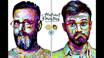 Easy Photoshop Tutorial Abstract Painting