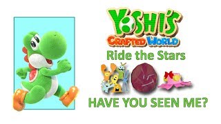 Yoshi's Crafted World Hidden Crafts in Ride the Stars
