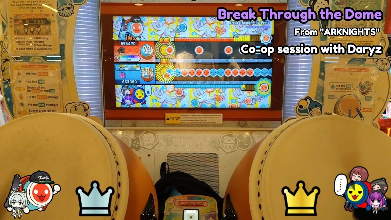 Break Through the Dome     - Co-op session with Daryz (Taiko no Tatsujin)