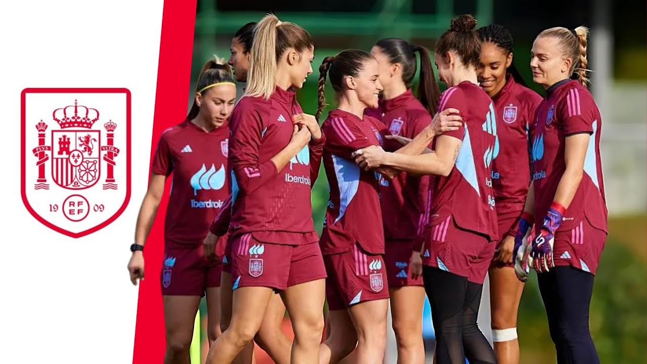 SELECCIÓN ESPAÑOLA | La Selección Femenina de Fútbol entrena en la Ciudad de Fútbol de Las Rozas