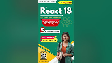 ReactJS Training | by Mr. Sudhakar Sharma | Naresh IT