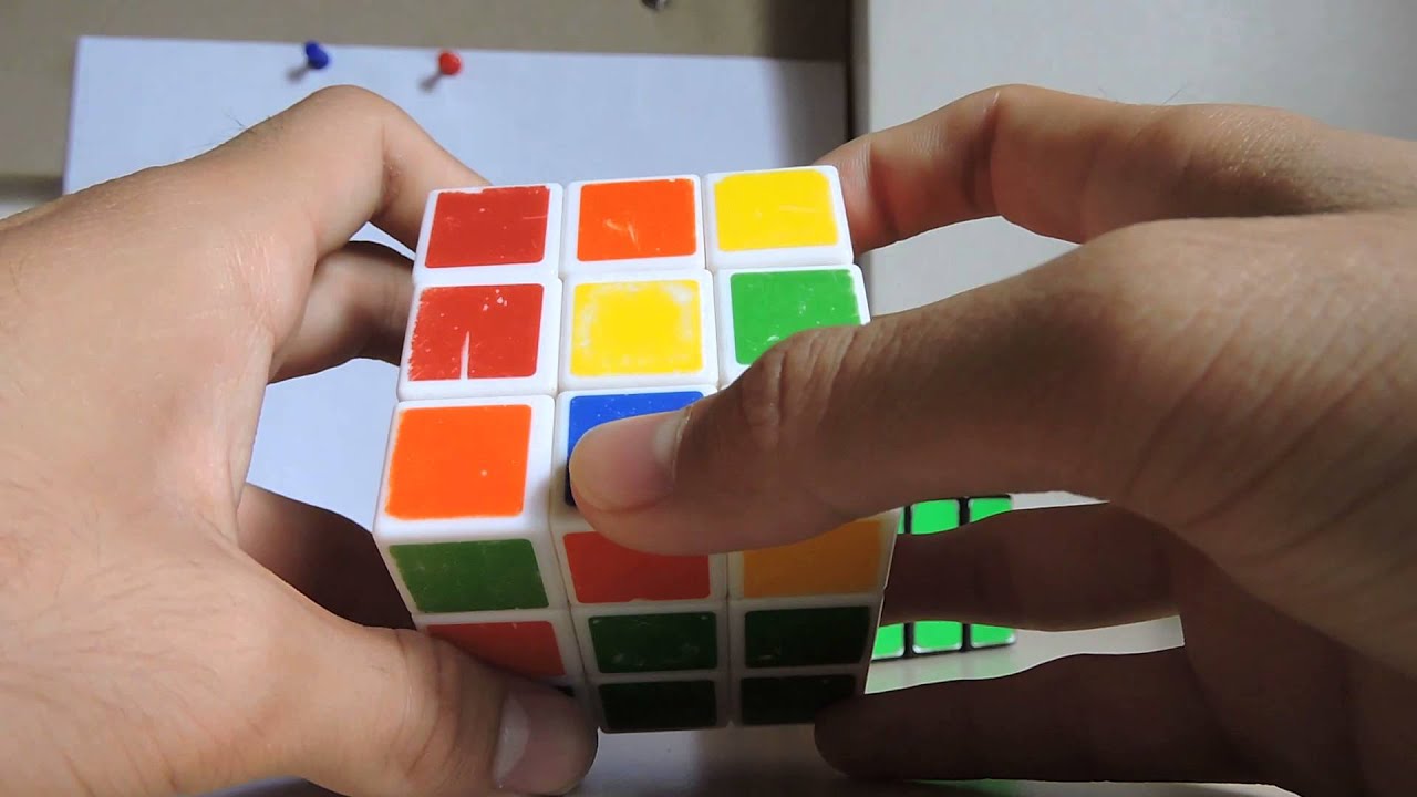 How to solve Rubiks cube 3x3 in less than a minute (Part2 ) - YouTube