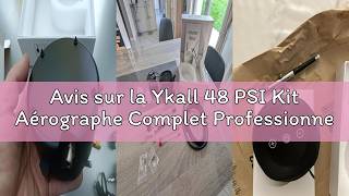 Avis Sur La Ykall 48 Psi Kit Aérographe Complet Professionnel,Airbrush Set Compressor Avec 0.20.30