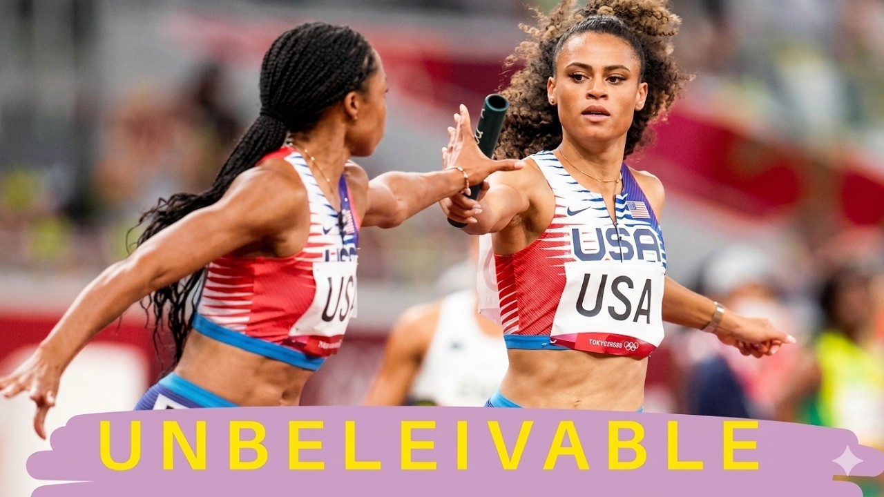Femke Bol vs Sydney McLaughlin-Levrone: The Most Intense Relay Finish ...