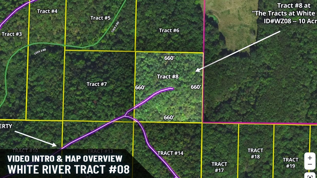 Map Overview Owner Financed Land For Sale in Arkansas. Only 1,500