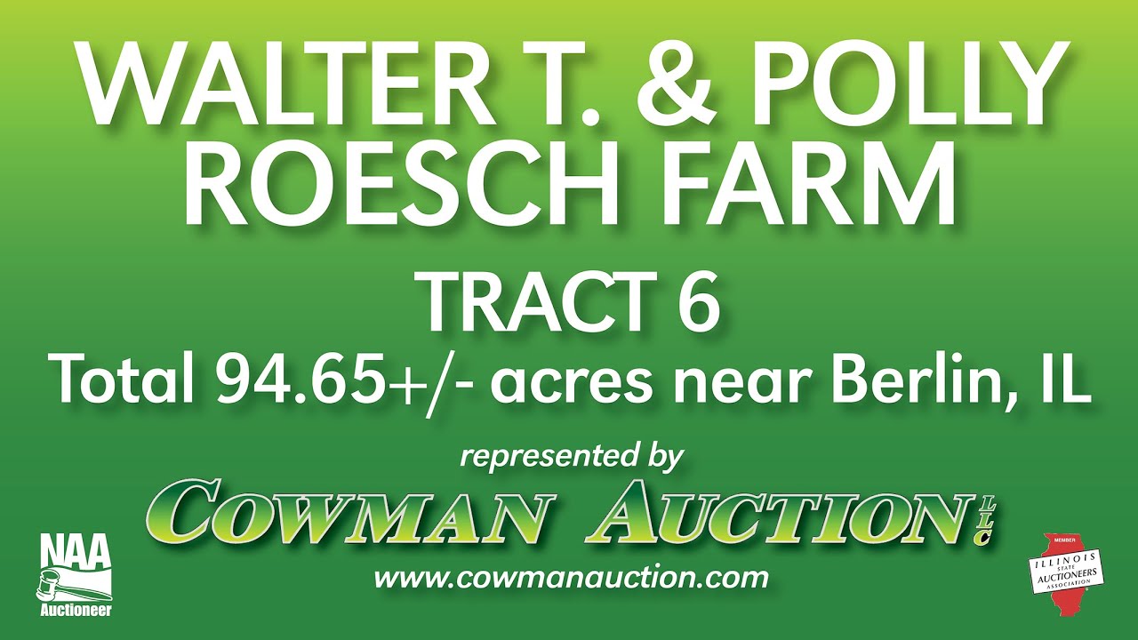 Roesch Farm Tract 6, March 14, 2017, Near New Berlin, IL.