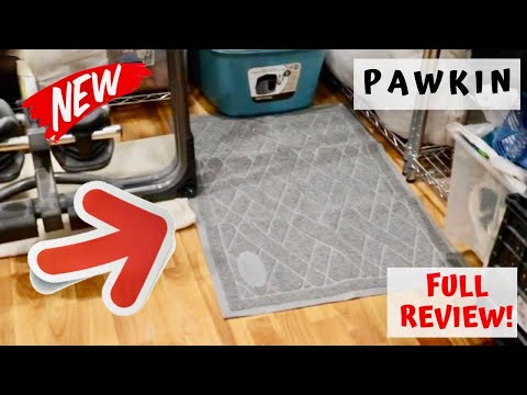 PAWKIN ❤️ Cat Litter Mat - Review ✅