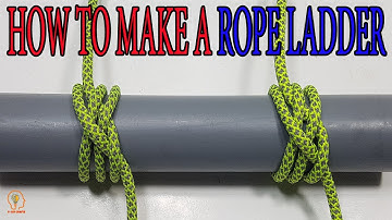How To Tie a Rope? Essential Knots You Need To Know | Rope Ladder Knot #8 @9DIYCrafts