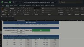 How to Find Pipe NPS from Circumference (ASME B36.10M Field Calculator) screenshot 2