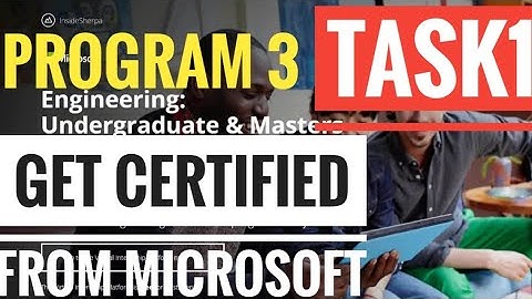 Microsoft Virtual Internship | Program 3 - Task 1 | Get to know Microsoft values | solution