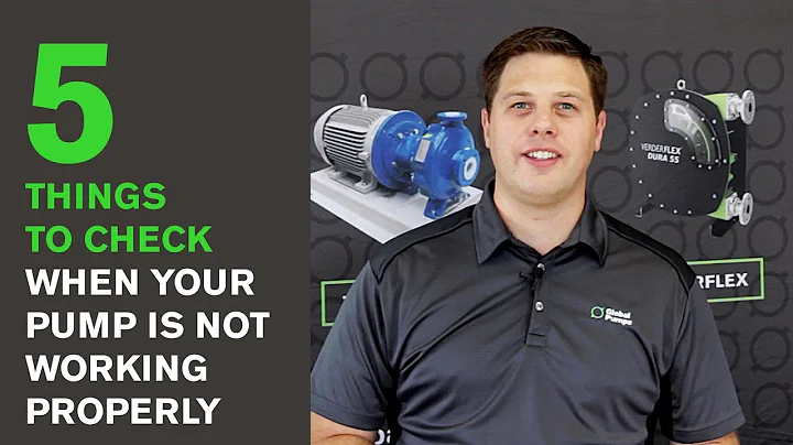 Pump problems? Check these 5 things when your pump's not working correctly - Global Pumps Australia
