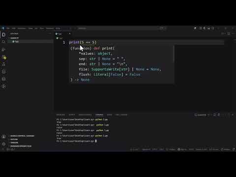 Learn Python: Comparisons #3