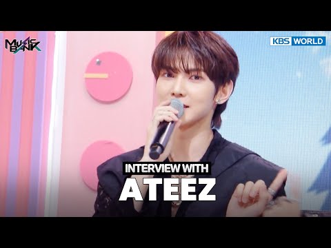 Interview Bersama Ateez | Music Bank | Kbs World Tv 231201