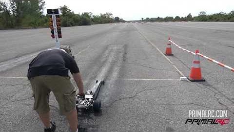 Primal RC 1/5 Scale Gas Dragster - Test Session