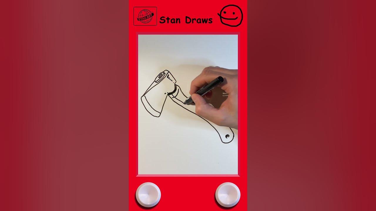 how-to-draw-a-hatchet-like-a-pro-youtube