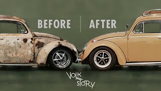 Volkstory Beetle 1961 Cal Look Full Restoration แปลงสนม มาเสนอตวเปน แคลลค สดเนยบ