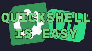 Quickshell is Easy, Actually.