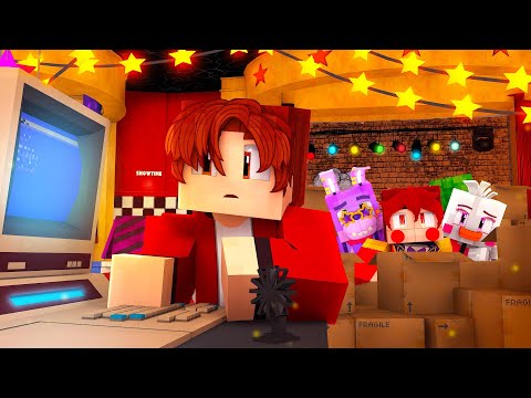 SPYING ON BRYAN in Minecraft FNAF