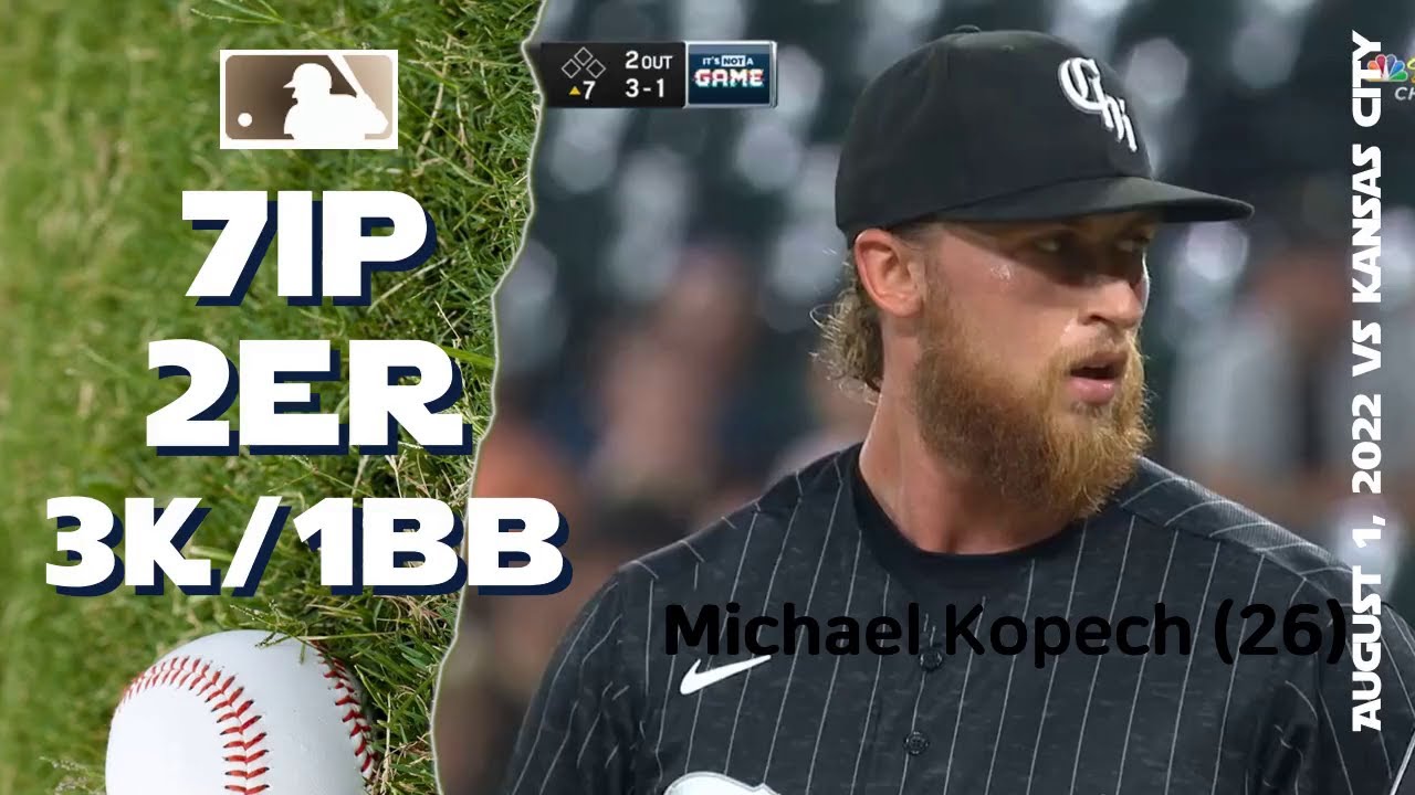 ⁣Michael Kopech | Aug 1, 2022 | MLB highlights