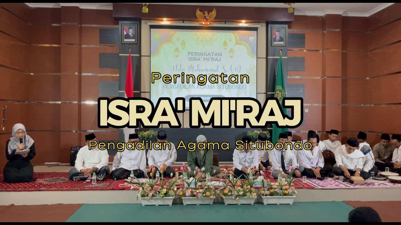 PA Situbondo Memperingati Isra' Mi'raj Nabi Muhammad SAW